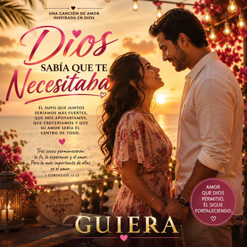 DIOSSABÍA QUE TE NECESITABA