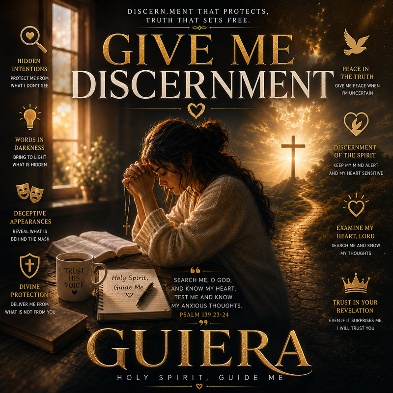 GIVE ME DISCERMENT