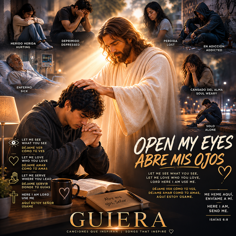 OPEN MY EYES, ABRE MIS OJOS