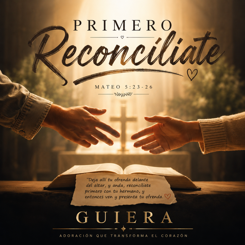 Primero Reconcíliate